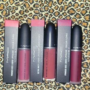MAC lipstick 💄  3 matte lip colors